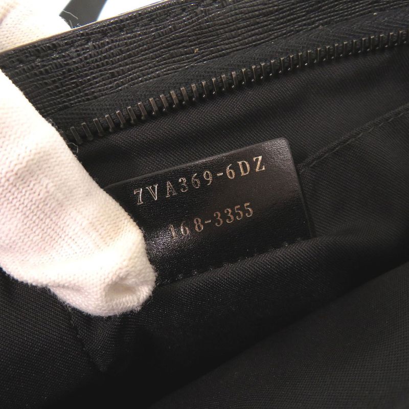 Fendi 7va369-6dz Nylon Leather Multicolor Shoulder Bag 0487 Fendi Men's