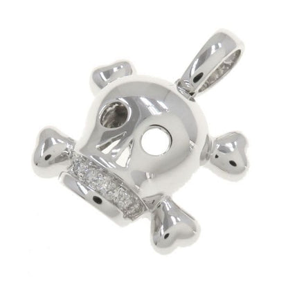 Christian Dior Diamond Pendant Top Skull