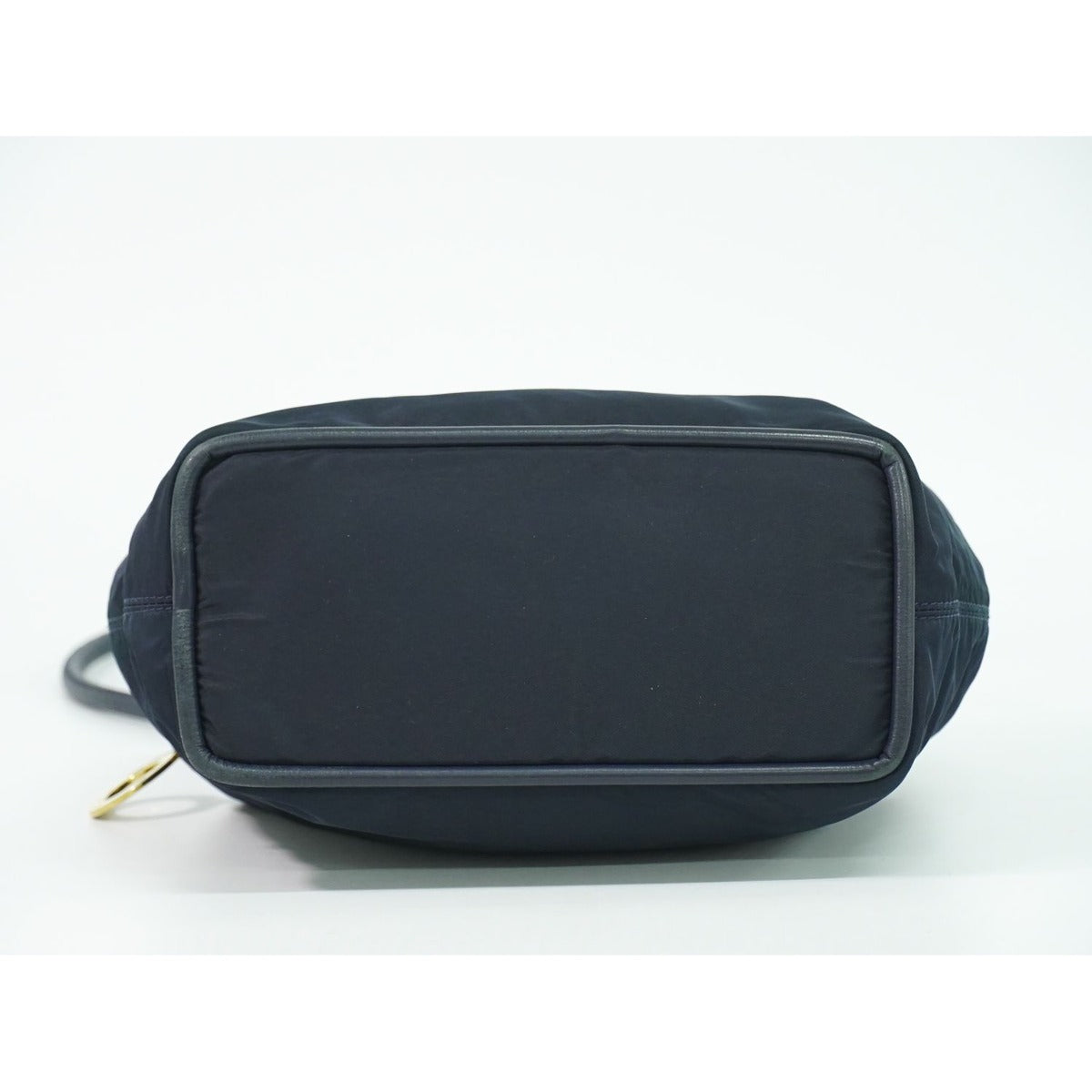 Celine Nylon Shoulder Bag Navy — view 3
