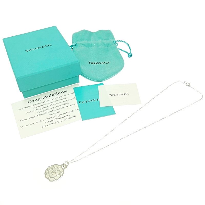 Tiffany & Co Silver Go Women 2024 Necklace 5.7g 925 Engraved 421335 Necklace