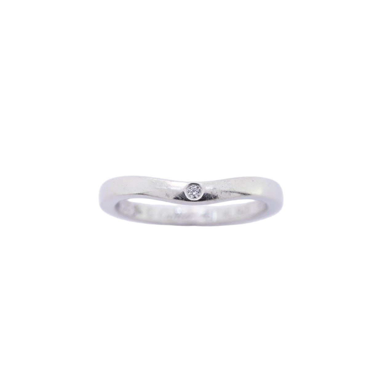 Cartier Ring Ballerina Platinum Diamond — view 2