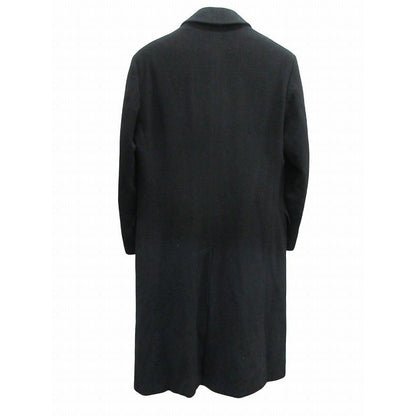 Fendi Chester Coat Long Black 50 Wool — view 3