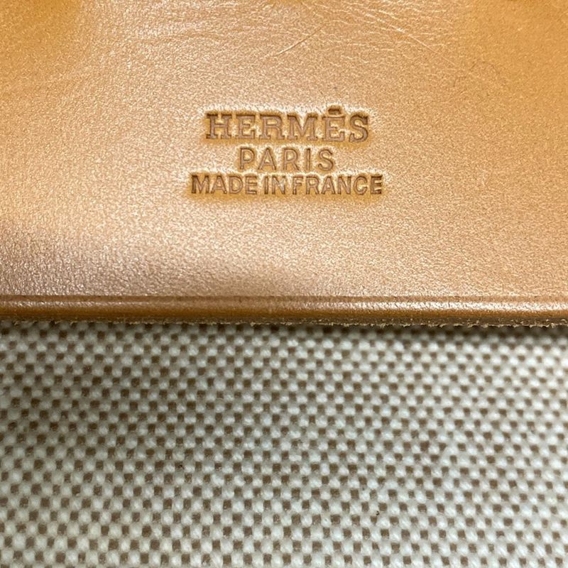Hermes Handbag Herbag GM Ivory×brown