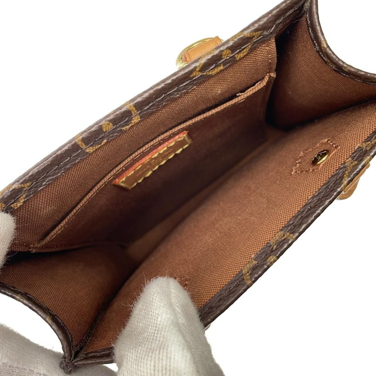 Louis Vuitton Monogram Petite Sac Plat Bag — view 7
