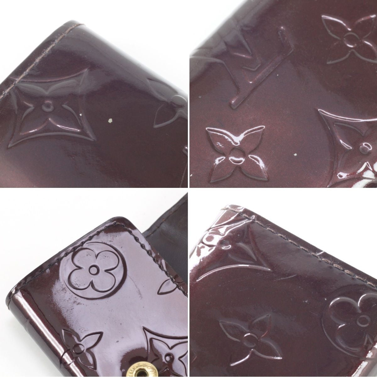 Louis Vuitton Multicles 4 Monogram Vernis Enamel key Case — view 10