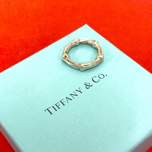 Tiffany & Co Vintage Bamboo 925 Ring Silver