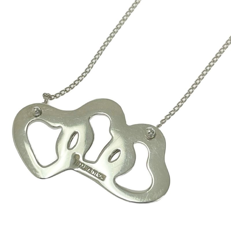 Tiffany & Co Tiffany & Co Silver Triple Loving Heart Necklace 3.7g 925 Engraved