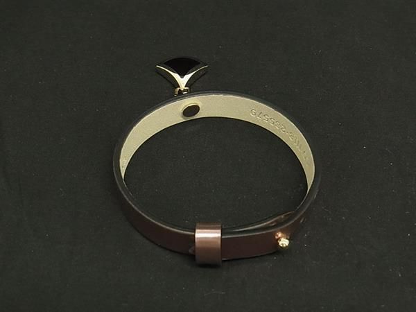 Bvlgari DIVA Dream Leather Bracelet Bangle Accessories Ladies Pink Fc6084