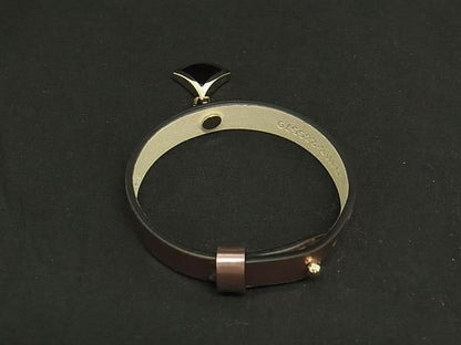 Bvlgari DIVA Dream Leather Bracelet Bangle Accessories Ladies Pink Fc6084