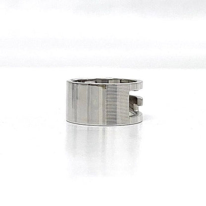 Gucci G Cut Ring Silver 09840 8106