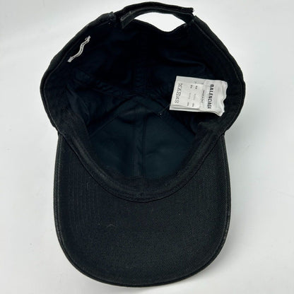 Balenciaga Baseball Cap Black Hat — view 5