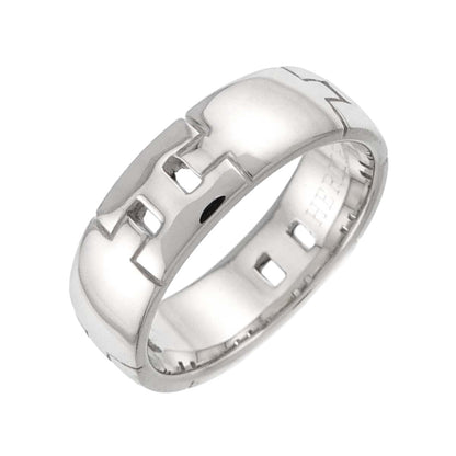 Hermes Ever Herakles 48 Ring 18k WG White Gold 750 Hercules