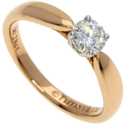 Tiffany & Co Harmony Solitaire Diamond Ring 18K