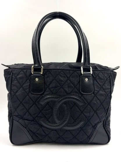 Chanel CC Large Executive Tote Paris New York Calfskin Shoulder Bag