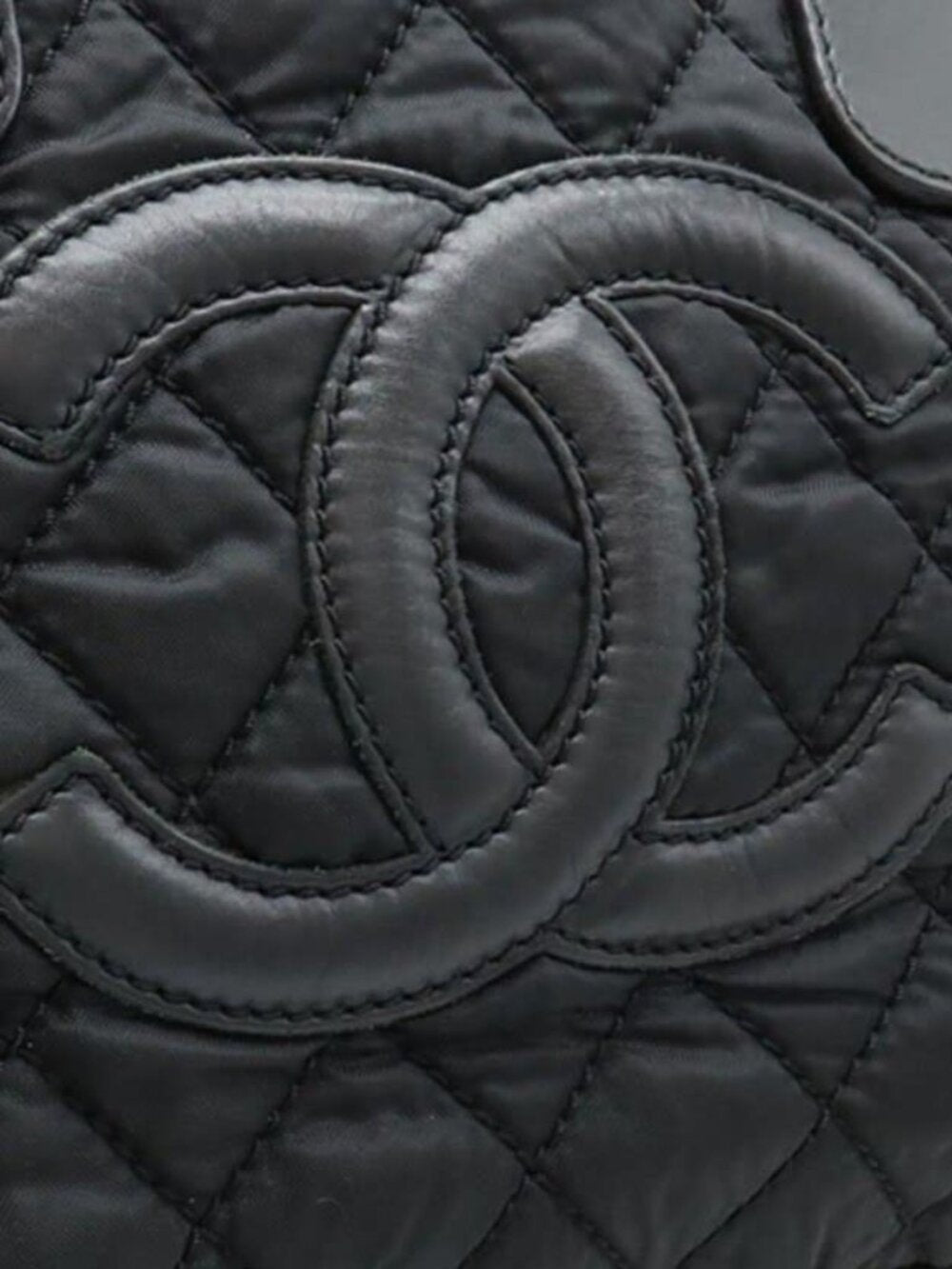 Chanel CC Large Executive Tote Paris New York Calfskin Shoulder Bag