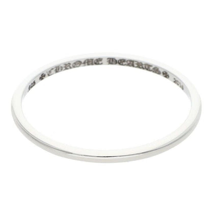 Chrome Hearts WD Round Bblgm Wedding Plain Bubble Gum Silver Ring