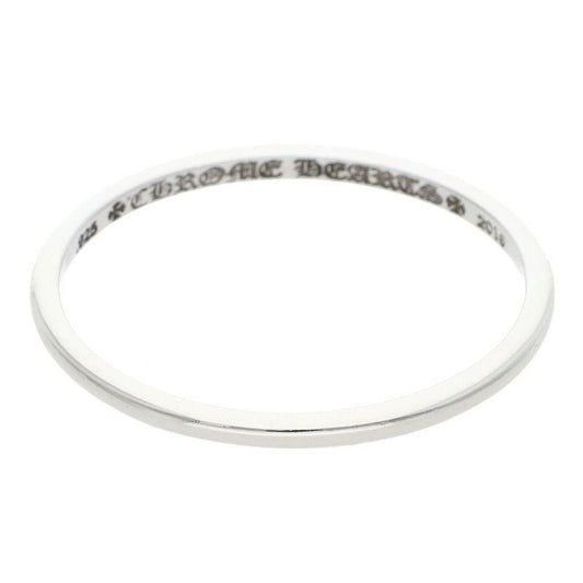 Chrome Hearts WD Round Bblgm Wedding Plain Bubble Gum Silver Ring