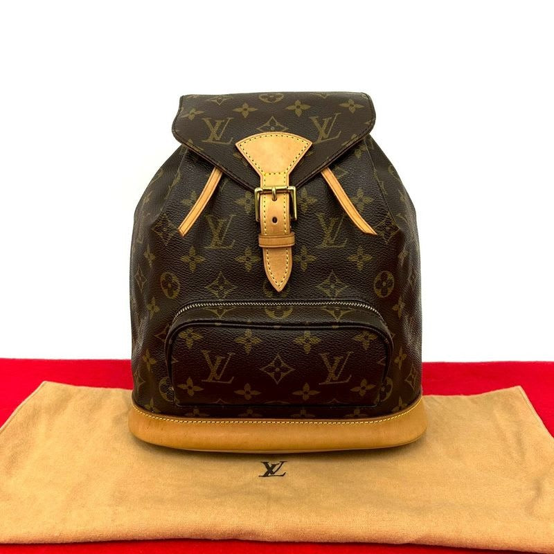Louis Vuitton Vintage Montsouris MM Monogram Leather