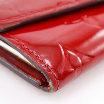 Louis Vuitton Multicles 4 M91976 Monogram Vernis Pomme D'amour Red Ts0137