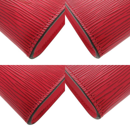 Louis Vuitton Pochette Accessoires Pouches Epi M52947 Castilian Red Pouch LV