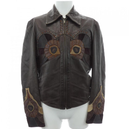 Gucci Xm117 Leather Jacket Vintage
