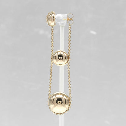 Tiffany & Co Triple Drop Gold Earrings — view 6