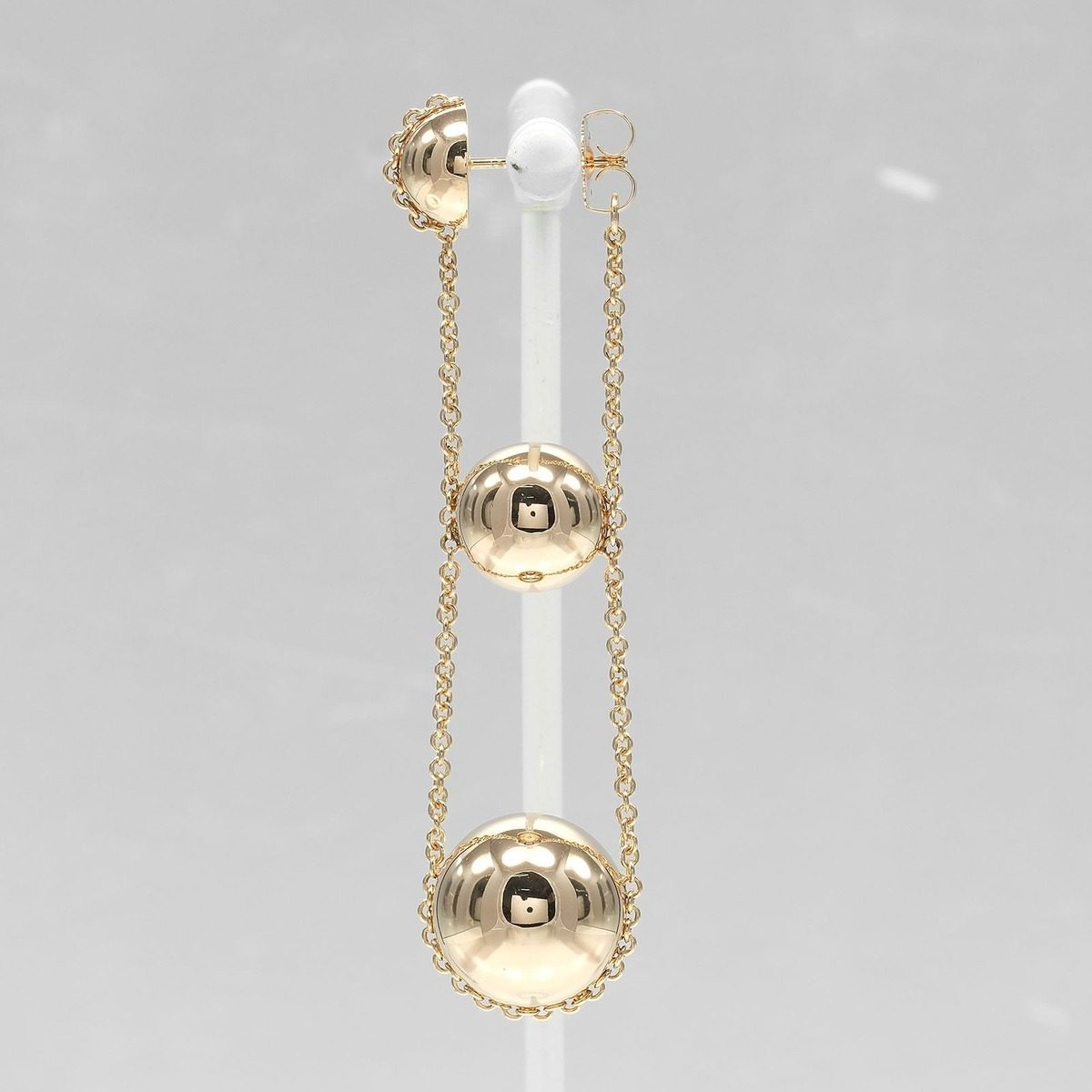 Tiffany & Co Triple Drop Gold Earrings — view 7