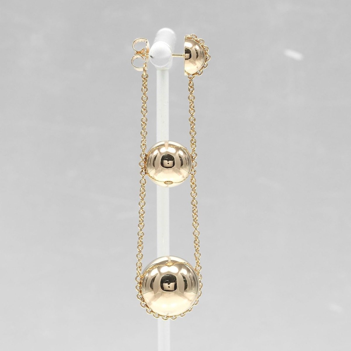 Tiffany & Co Triple Drop Gold Earrings — view 8