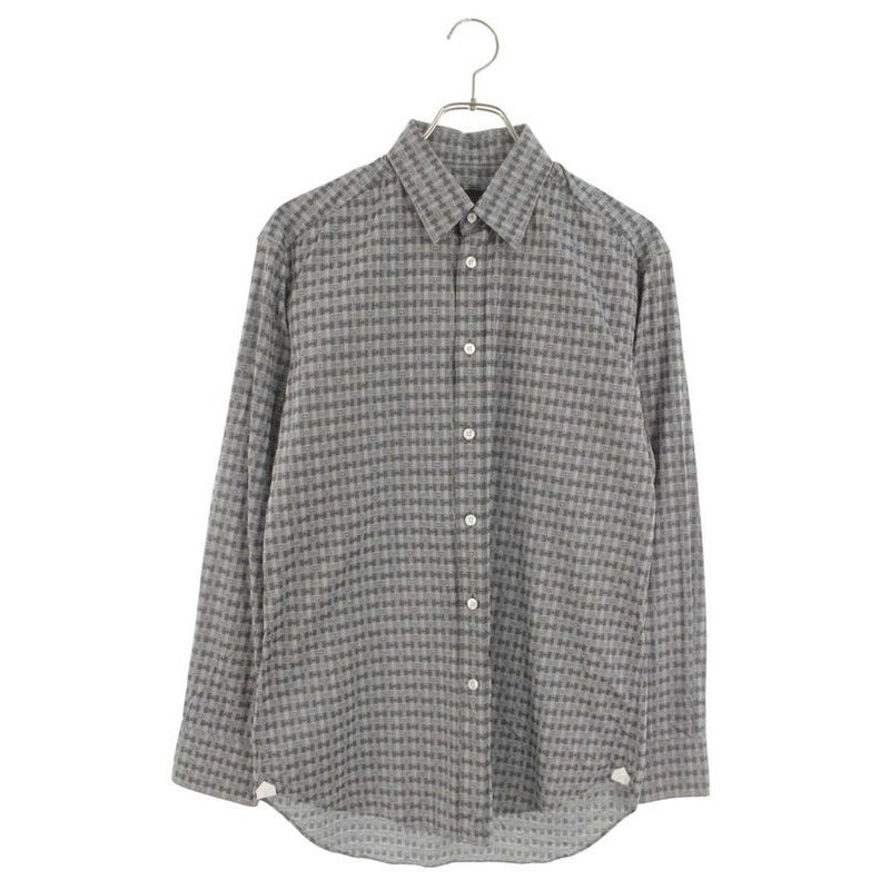 Louis Vuitton Ffm Monogram Check Long Sleeve Shirt XS