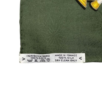 4156 Hermes Silk Scarf Carre 90 Luna Park Merry-Go-Round Amusement Park