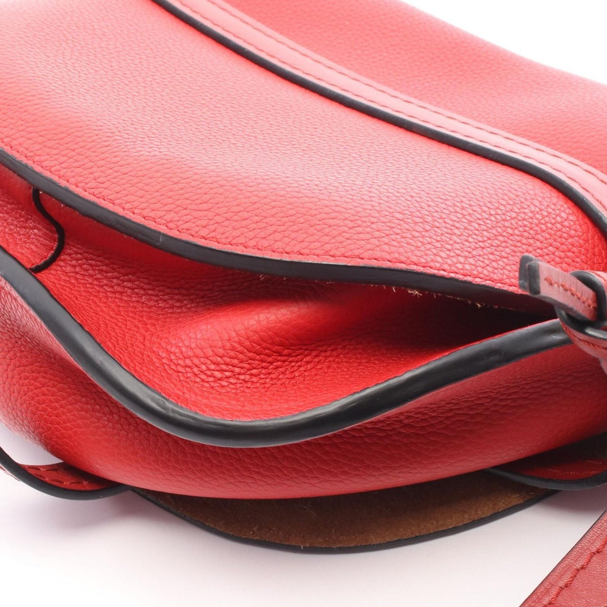 Loewe Shoulder Bag Gate Small Red Leather — view 7