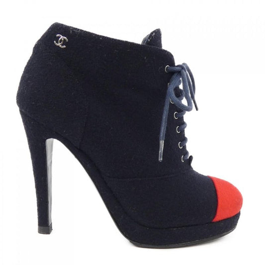 Chanel Size 35.5 Black Boots