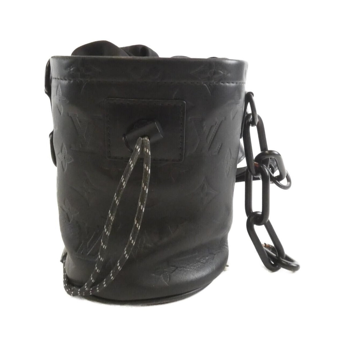 Louis Vuitton Monogram Shadow Chalk Nano Shoulder Bag