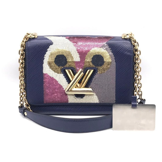 Louis Vuitton Epi Twist MM Iris Sequin Shoulder Bag Price Negotiation Welcome