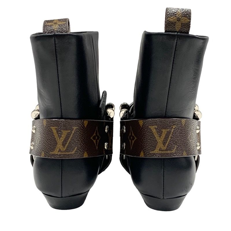 Unused Louis Vuitton Rhapsody Line Monogram Boots Short Boots Ankle Boots