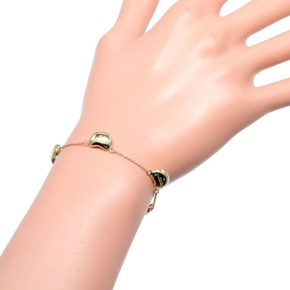 Tiffany & Co Bean 5 Motif 18K Yellow Gold Ladies 7.69g Bracelet