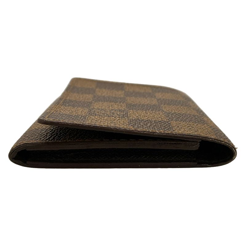 Louis Vuitton Damier Enveloppe Carte De Visite N62920 Ebène Card Case