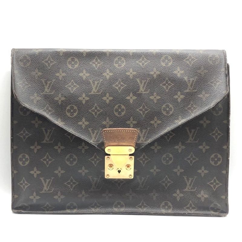 Louis Vuitton Monogram Porte de Gumain Bocenatur M53335 Leather Business Bag