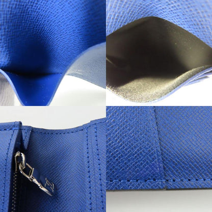 Louis Vuitton Long Wallet Portefeuille Brazza M30297 Taiga Llama Taiga Monogram