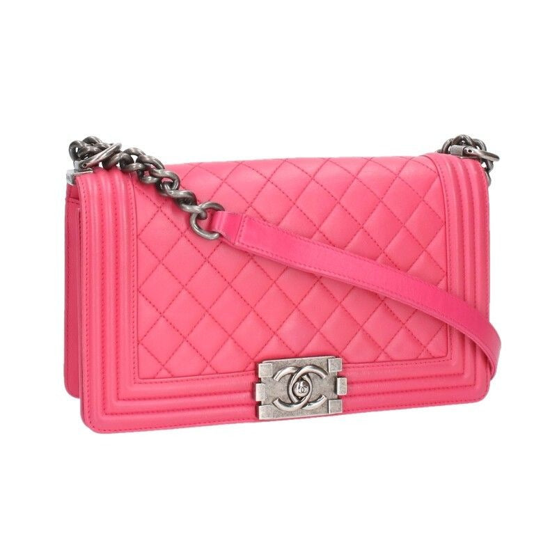 Chanel Boy Quilted Shoulder Bag