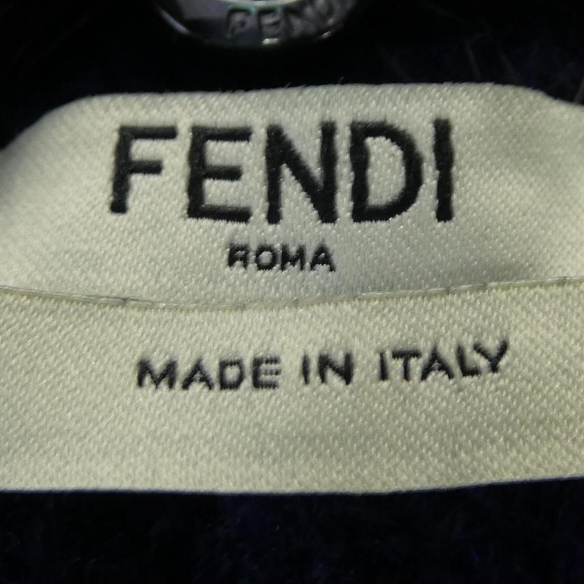 Fendi Cardigan Navy — view 4