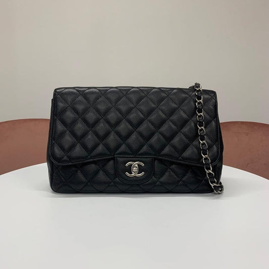 Chanel Quilted 30 Turnlock CC Logo Chain Shoulder Bag