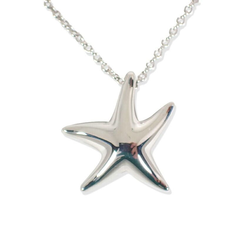 Tiffany & Co. 925 Star Fish Pendant Necklace