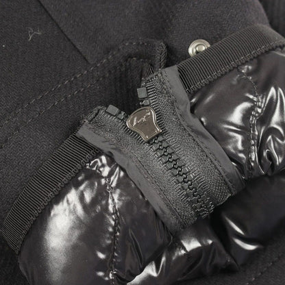 Moncler Down Jacket Emily Wool Nylon Coat — view 8
