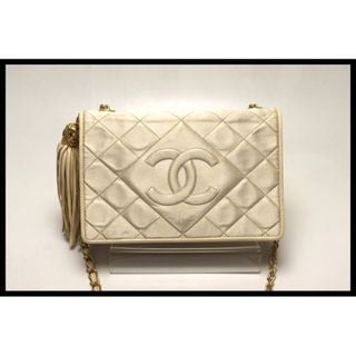 Chanel Quilted GD Metal Fittings Shoulder Bag