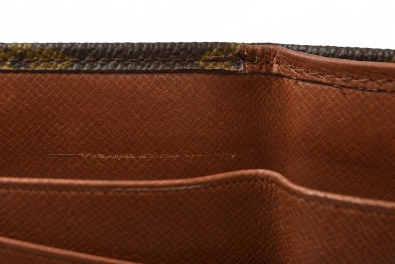 Louis Vuitton Wallet Louis Vuitton Monogram Fold Wallet No.190 Vintage Antique