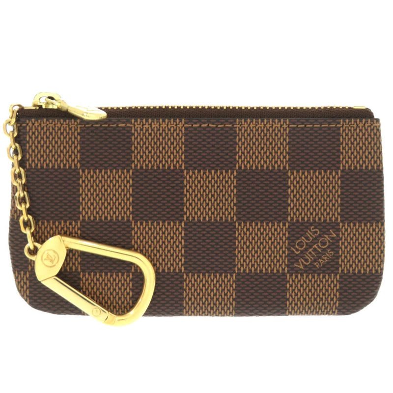 Louis Vuitton Pochette Cles Damier Coin Case 0379