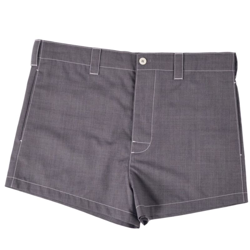Prada Pants Shorts Wool Bottoms Les