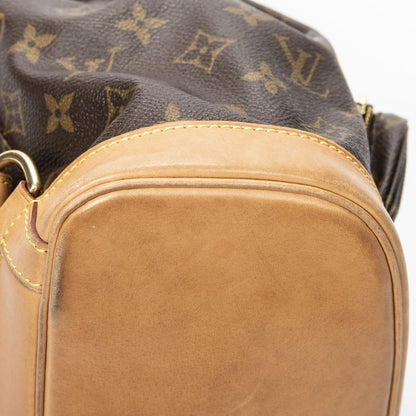 Louis Vuitton Montsouris Brown Monogram Canvas Shoulder Bag — view 7