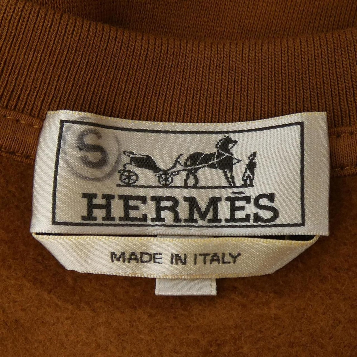 Hermes Run Sweatshirt Brown XL — view 4